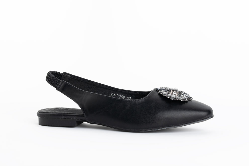 Flat Mule - Voile Fashion