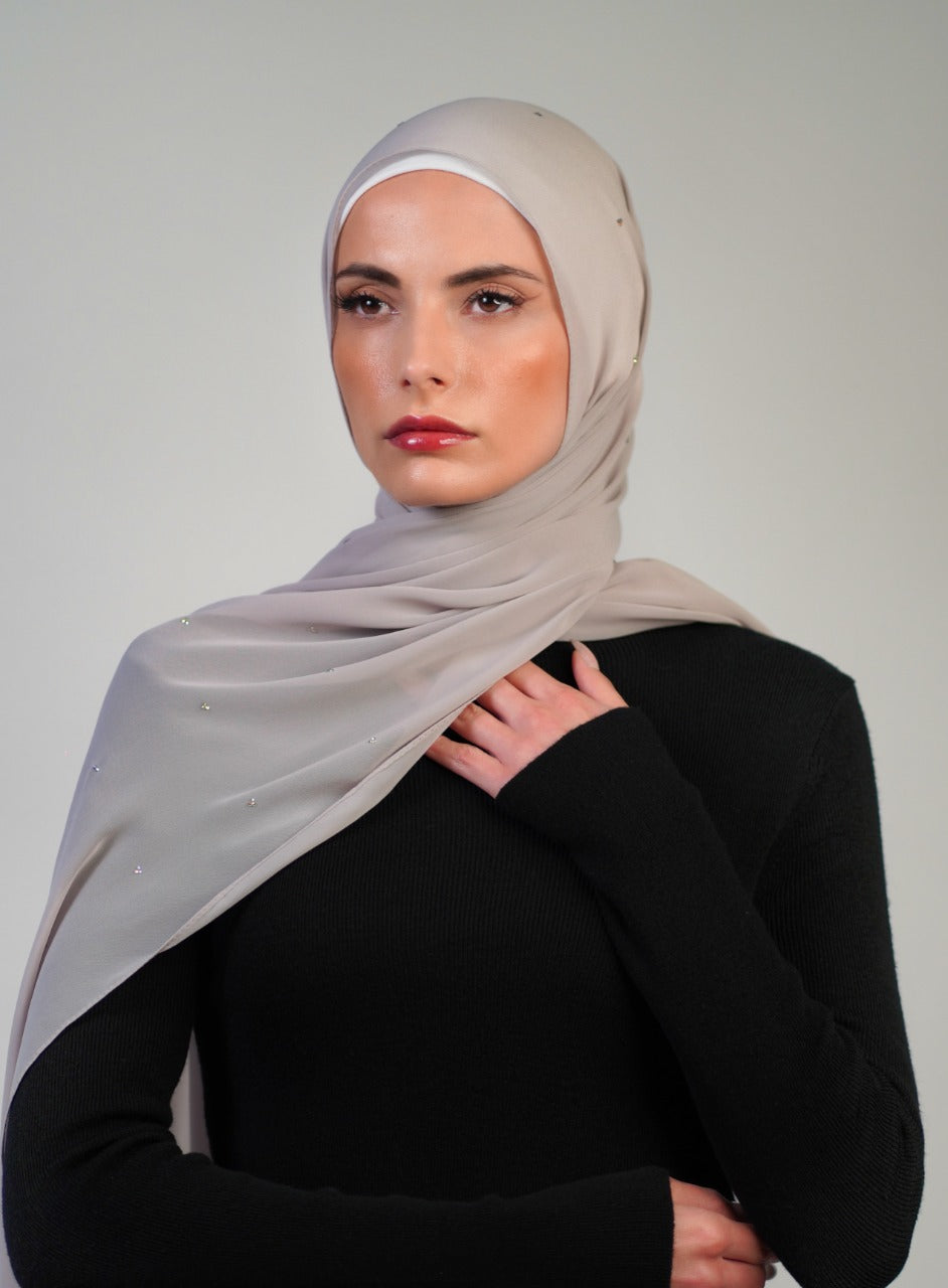 Chiffon With Stones - Voile Fashion
