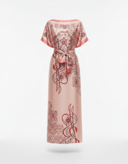 Dress with Scarf  Voile