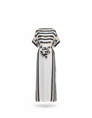 Dress with Scarf  Voile