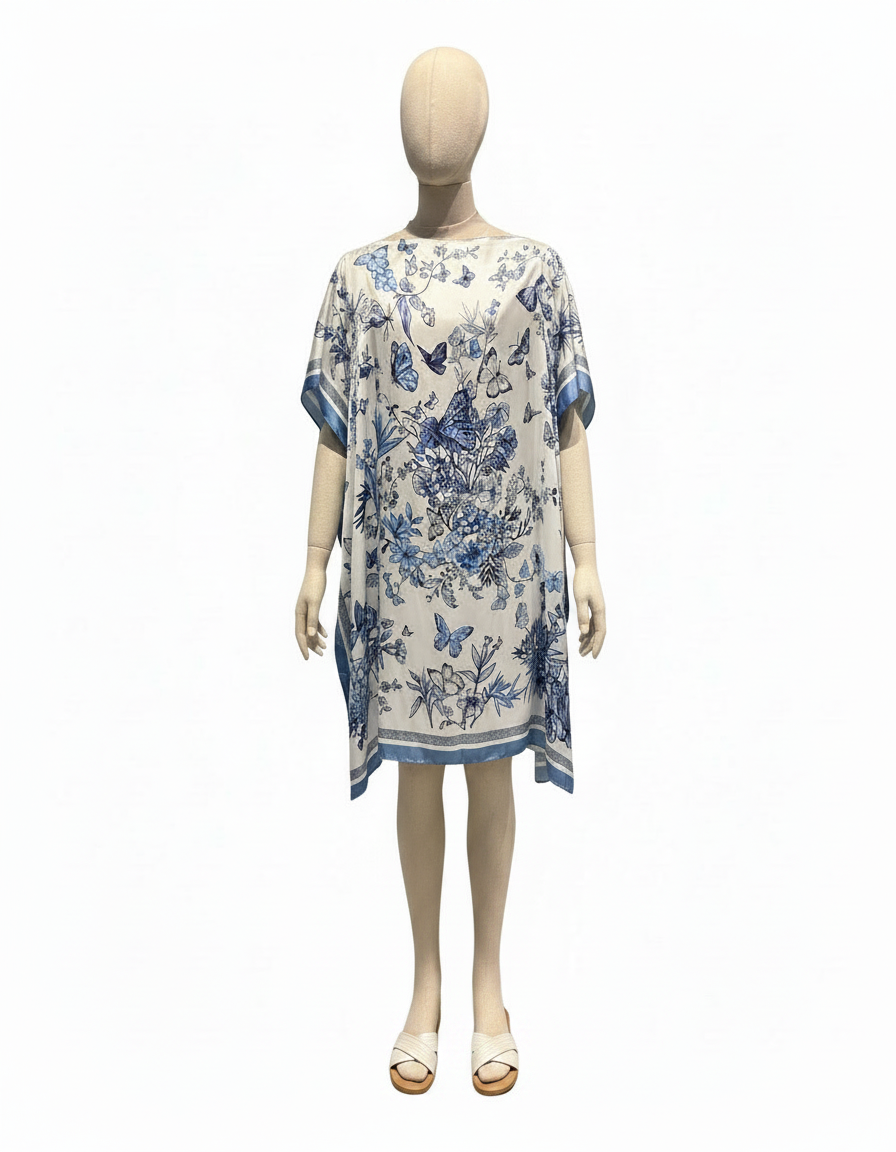 Beach Kimono Dress  Voile