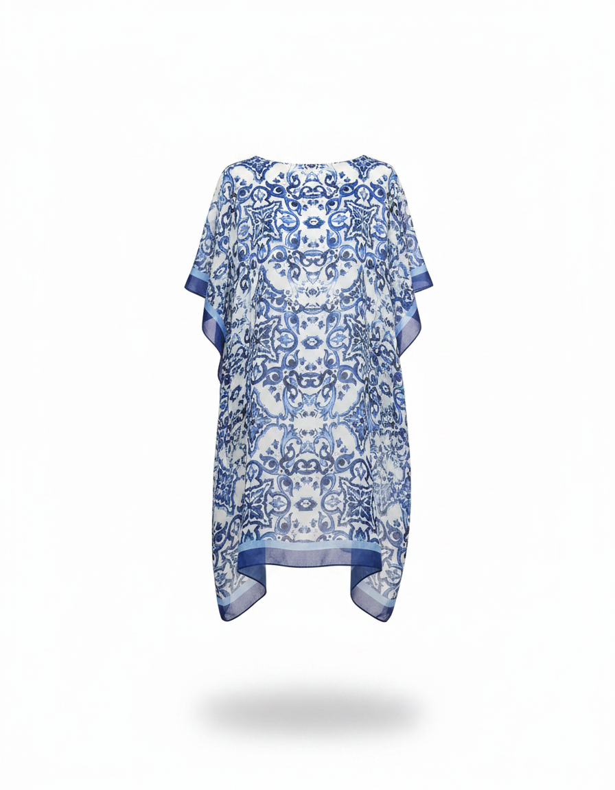 Beach Kimono Dress  Voile
