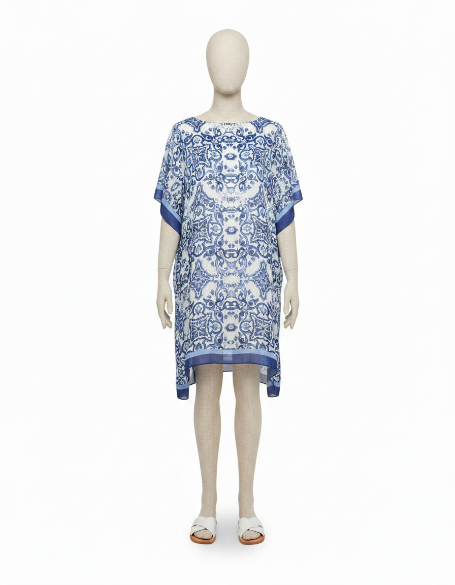 Beach Kimono Dress  Voile
