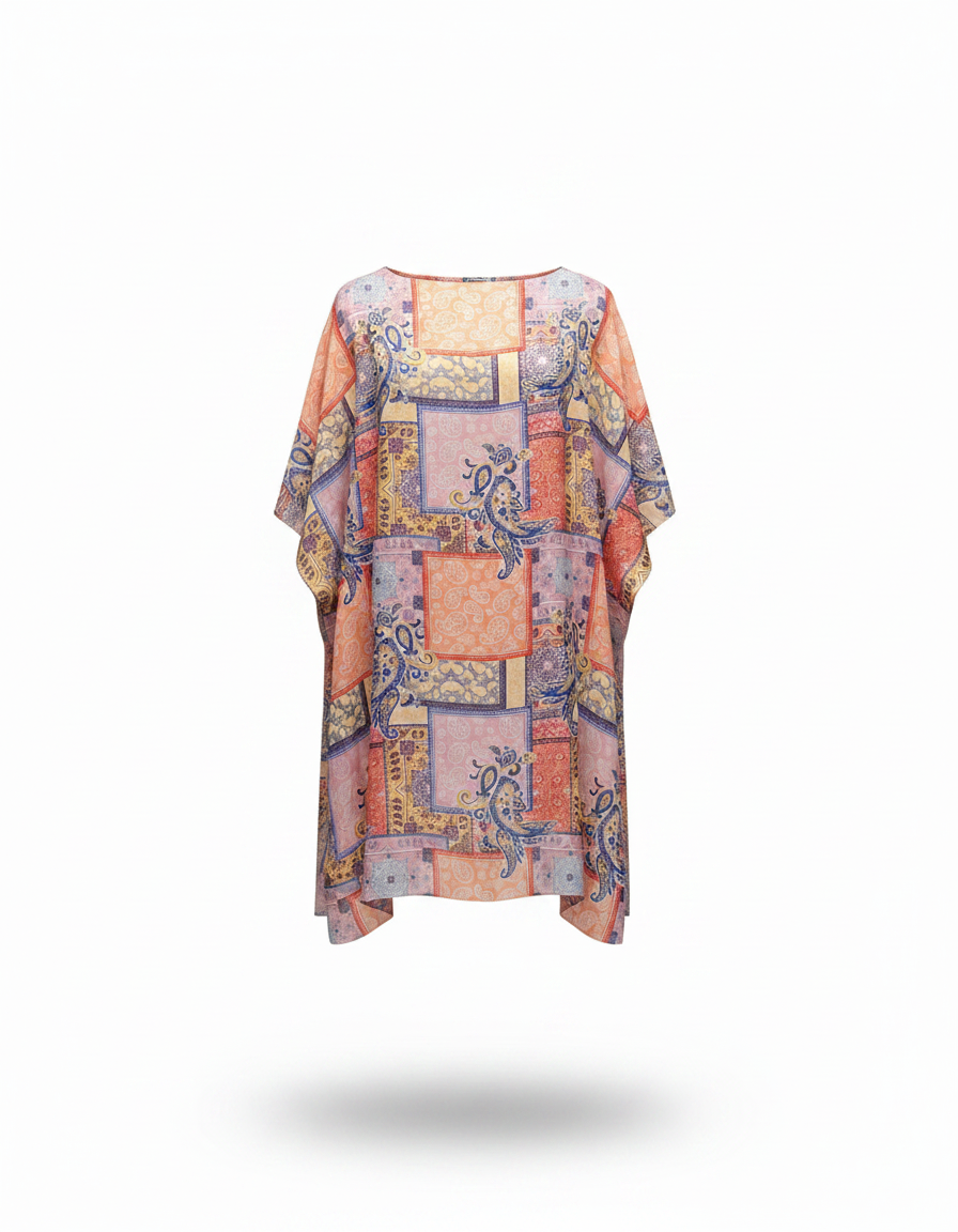 Beach Kimono Dress  Voile