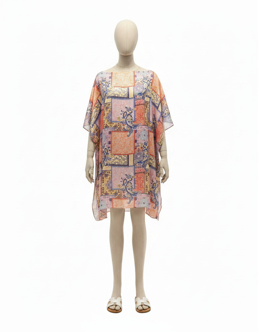 Beach Kimono Dress  Voile