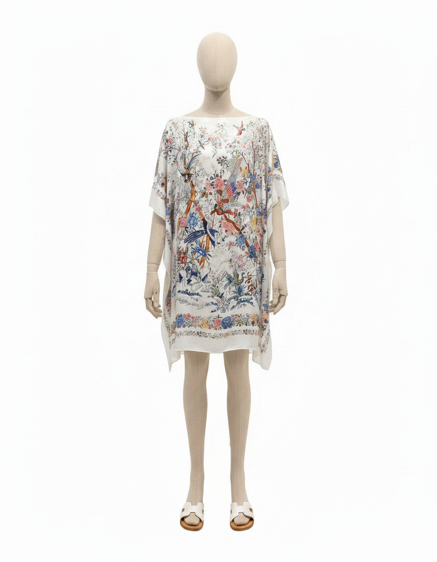 Beach Kimono Dress  Voile