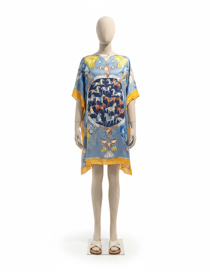 Beach Kimono Dress  Voile