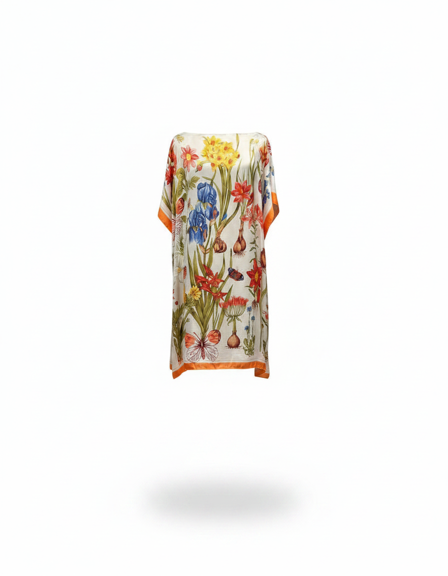 Beach Kimono Dress  Voile