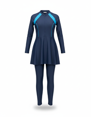 Amandine Maxi Burkini – Long Sleeve  Voile