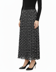 Ninon Polka Dot Maxi Skirt  Voile