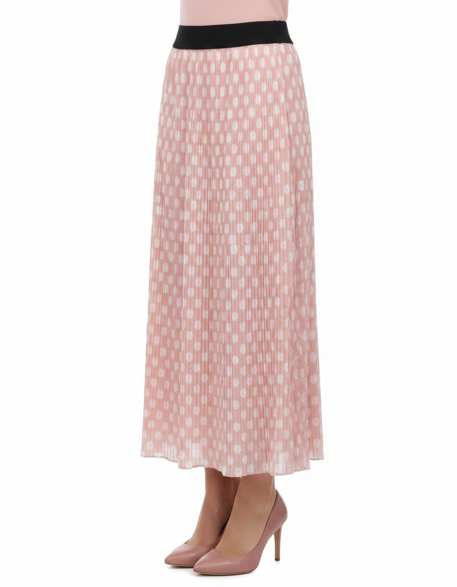 Ninon Polka Dot Maxi Skirt  Voile