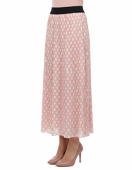 Ninon Polka Dot Maxi Skirt  Voile