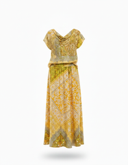 Paule Tribal Co-ord Set – Pull-On Long Sleeve  Voile