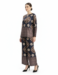 Salomee Tribal Co-ord Set – Pull-On Boat Neck