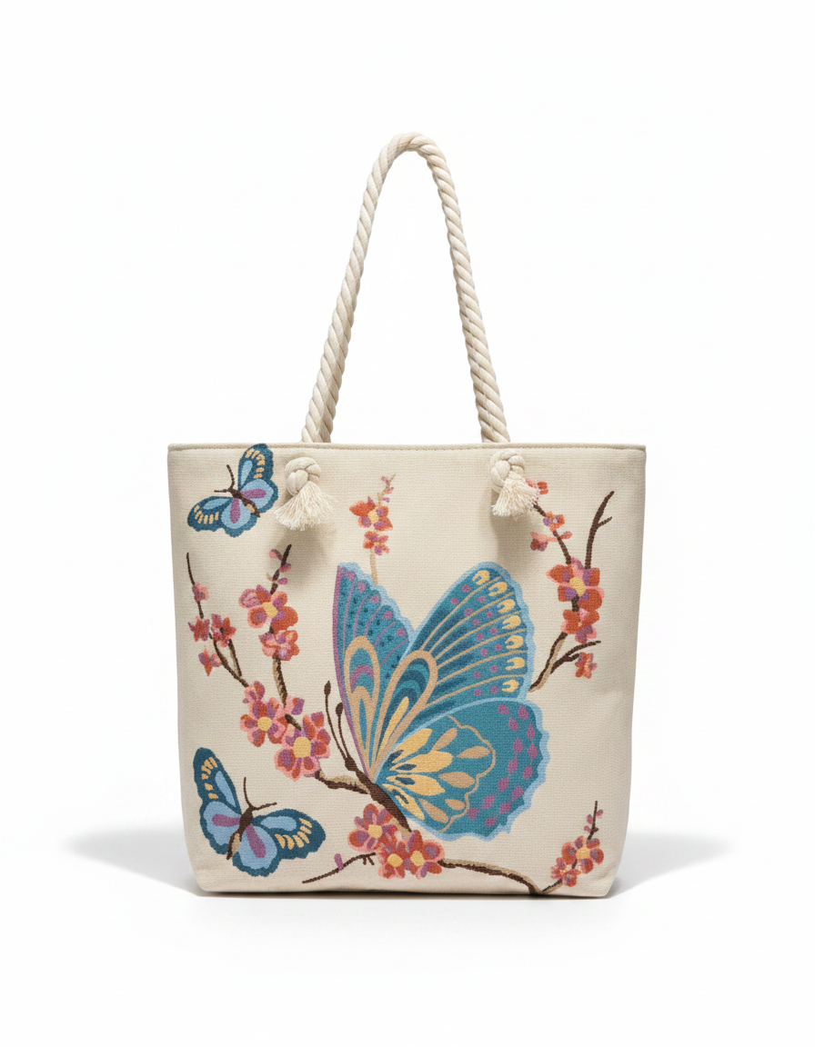 Tote Bag  Voile