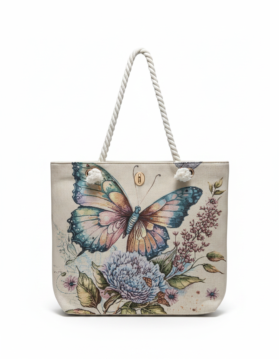 Tote Bag  Voile