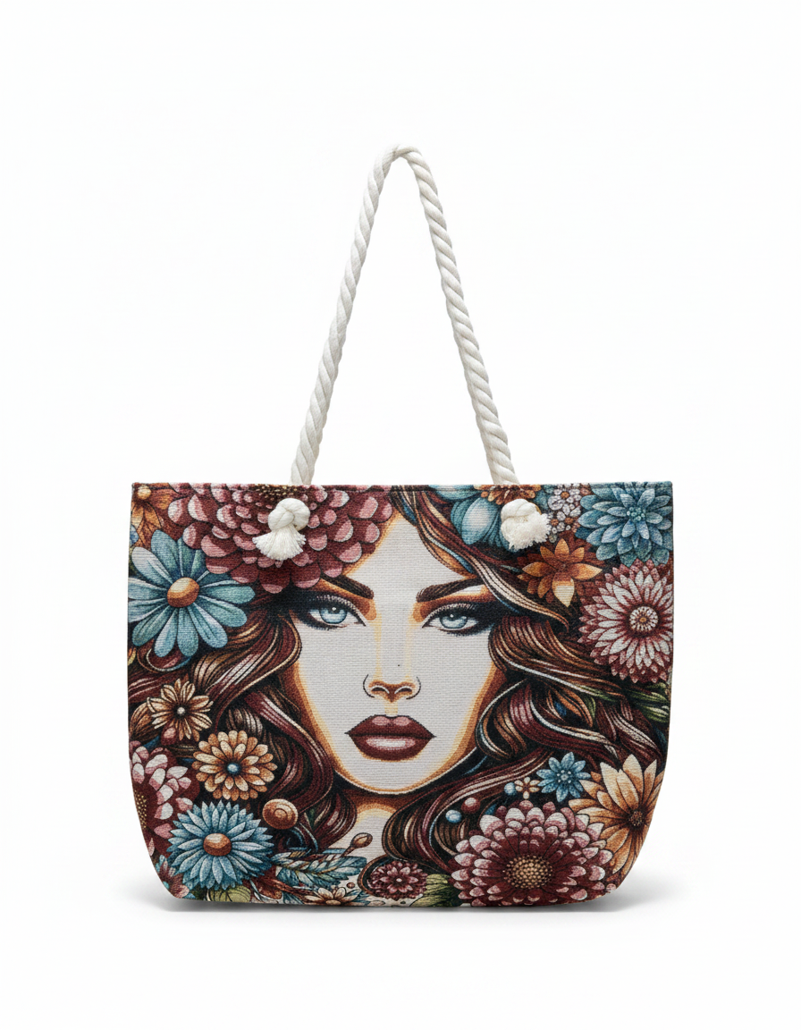 Tote Bag  Voile