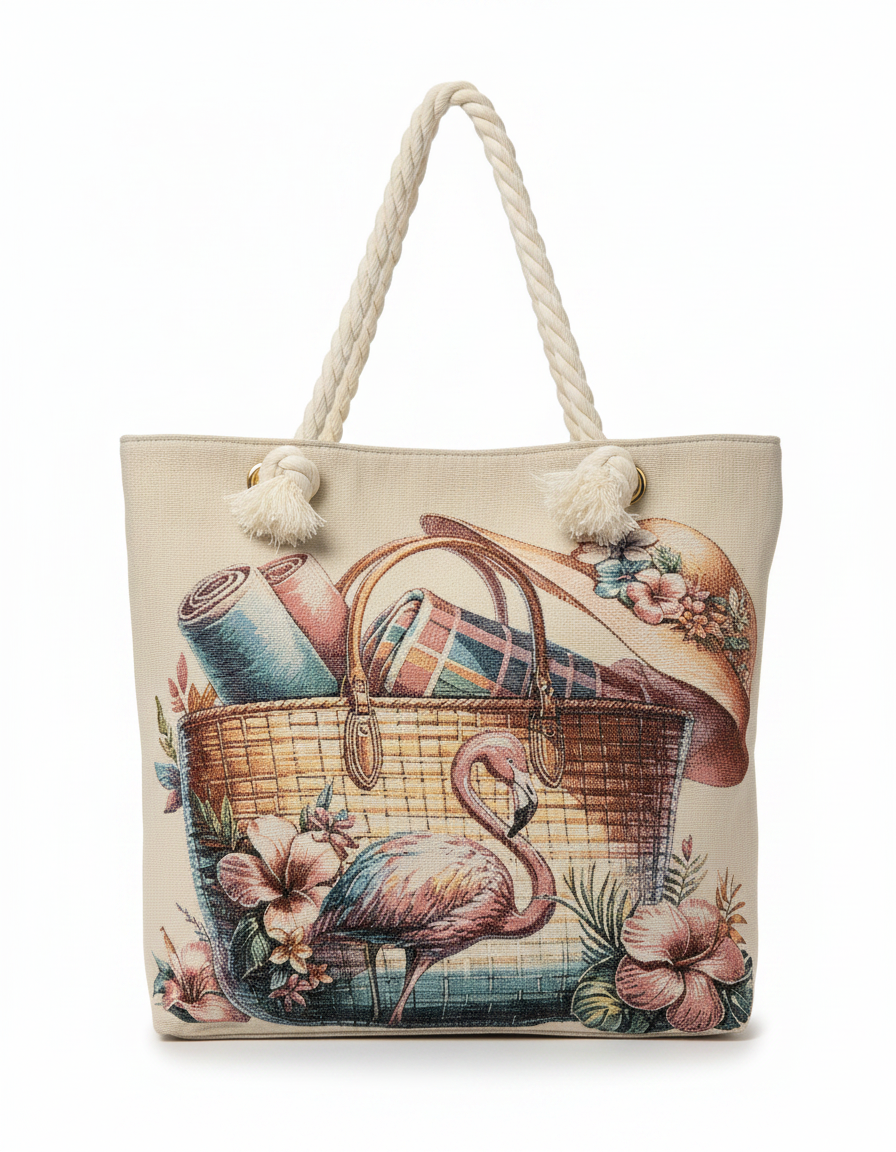 Tote Bag  Voile