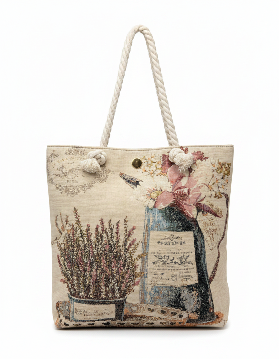 Tote Bag  Voile