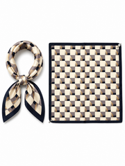 Printed Scarf 65*65  Voile