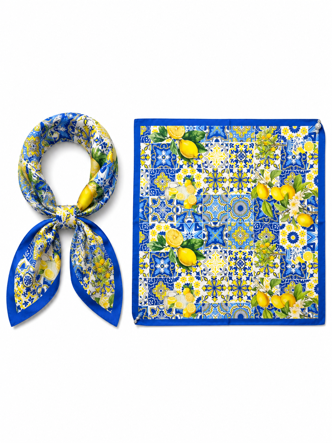 Printed Scarf 65*65  Voile
