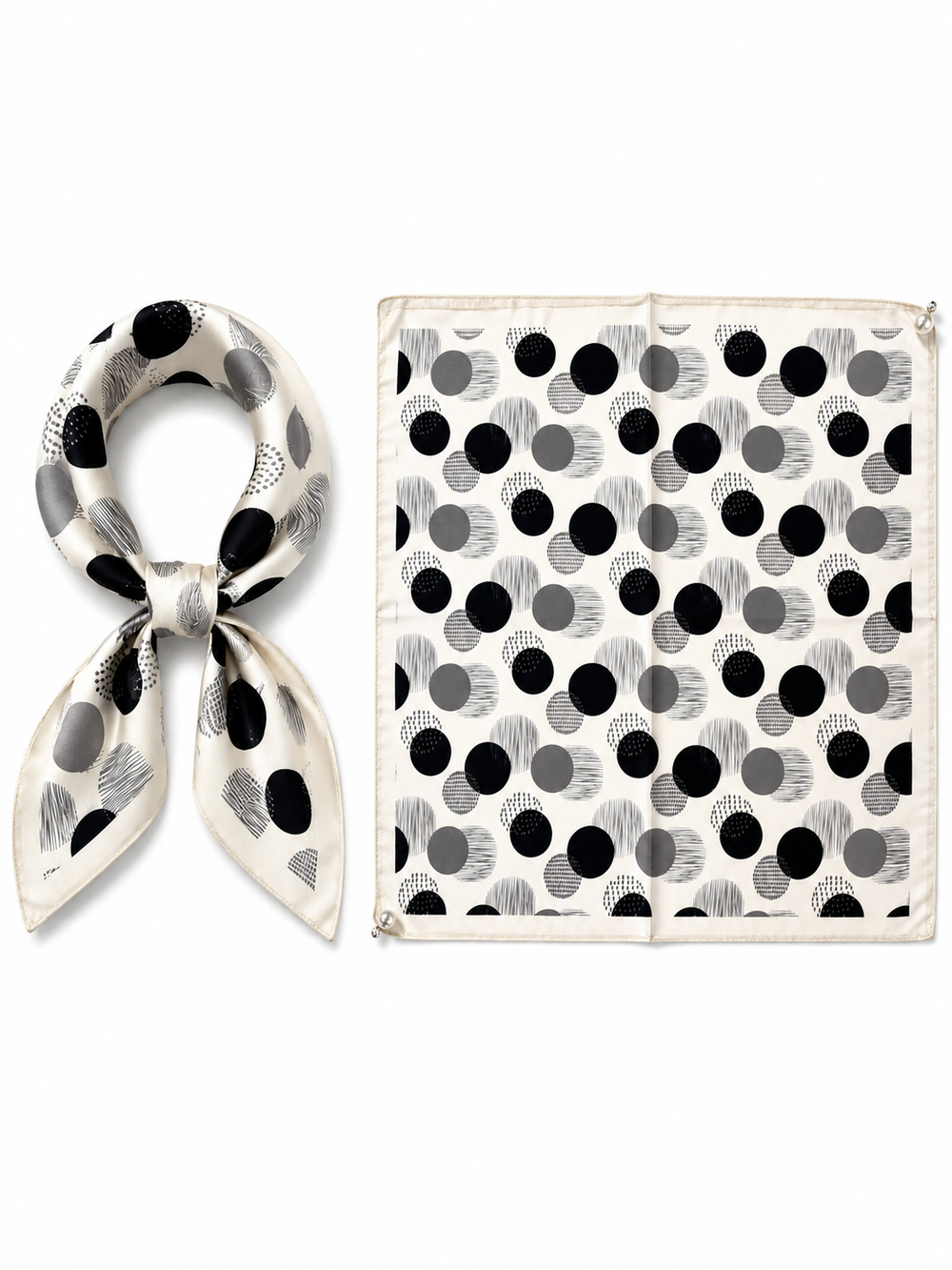 Printed Scarf 65*65  Voile