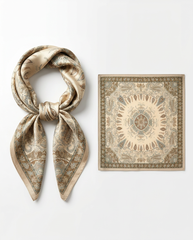 Printed Scarf 65*65  Voile
