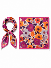 Printed Scarf 65*65  Voile