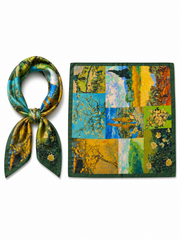 Printed Scarf 65*65  Voile
