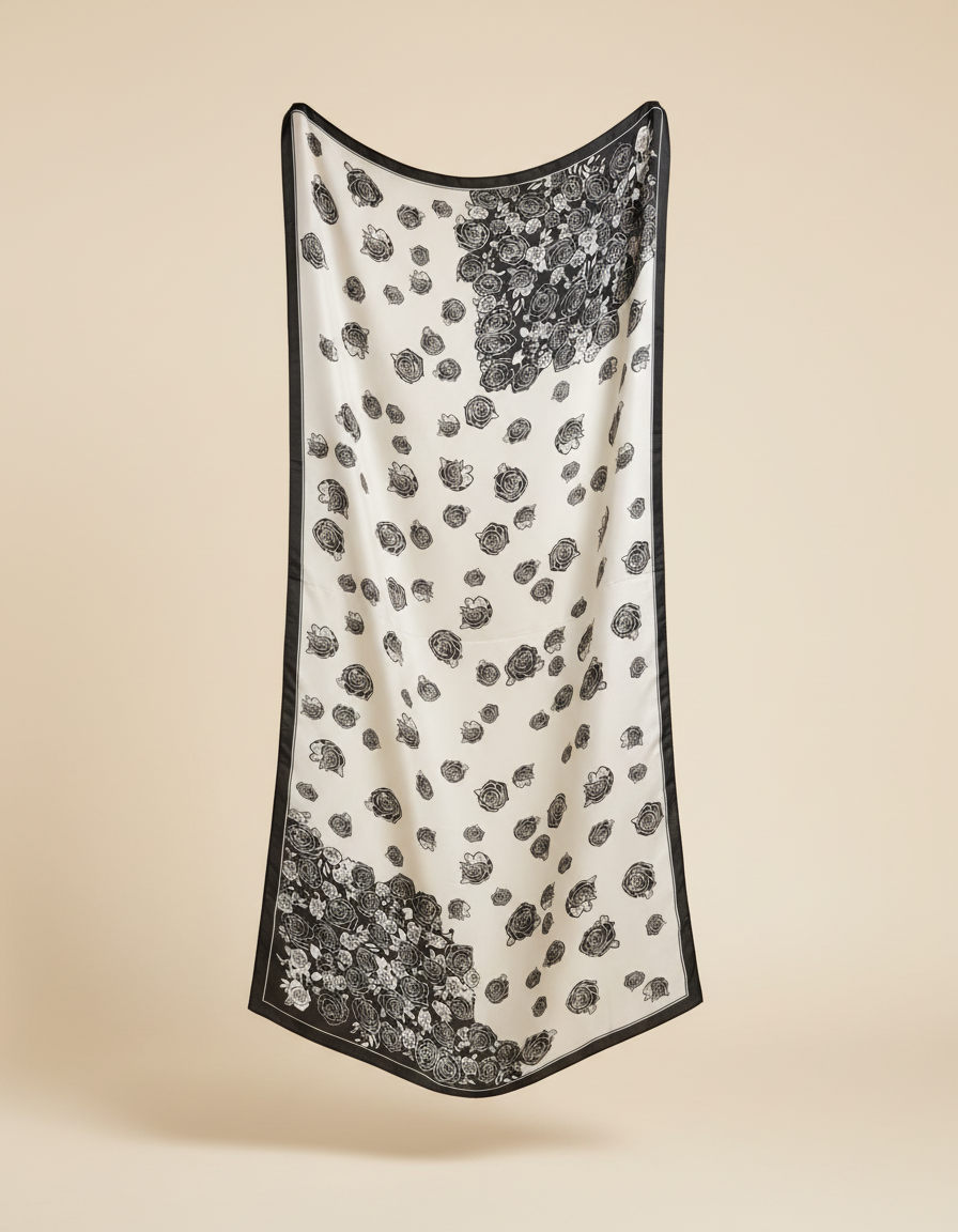 Printed Scarf 184*84  Voile