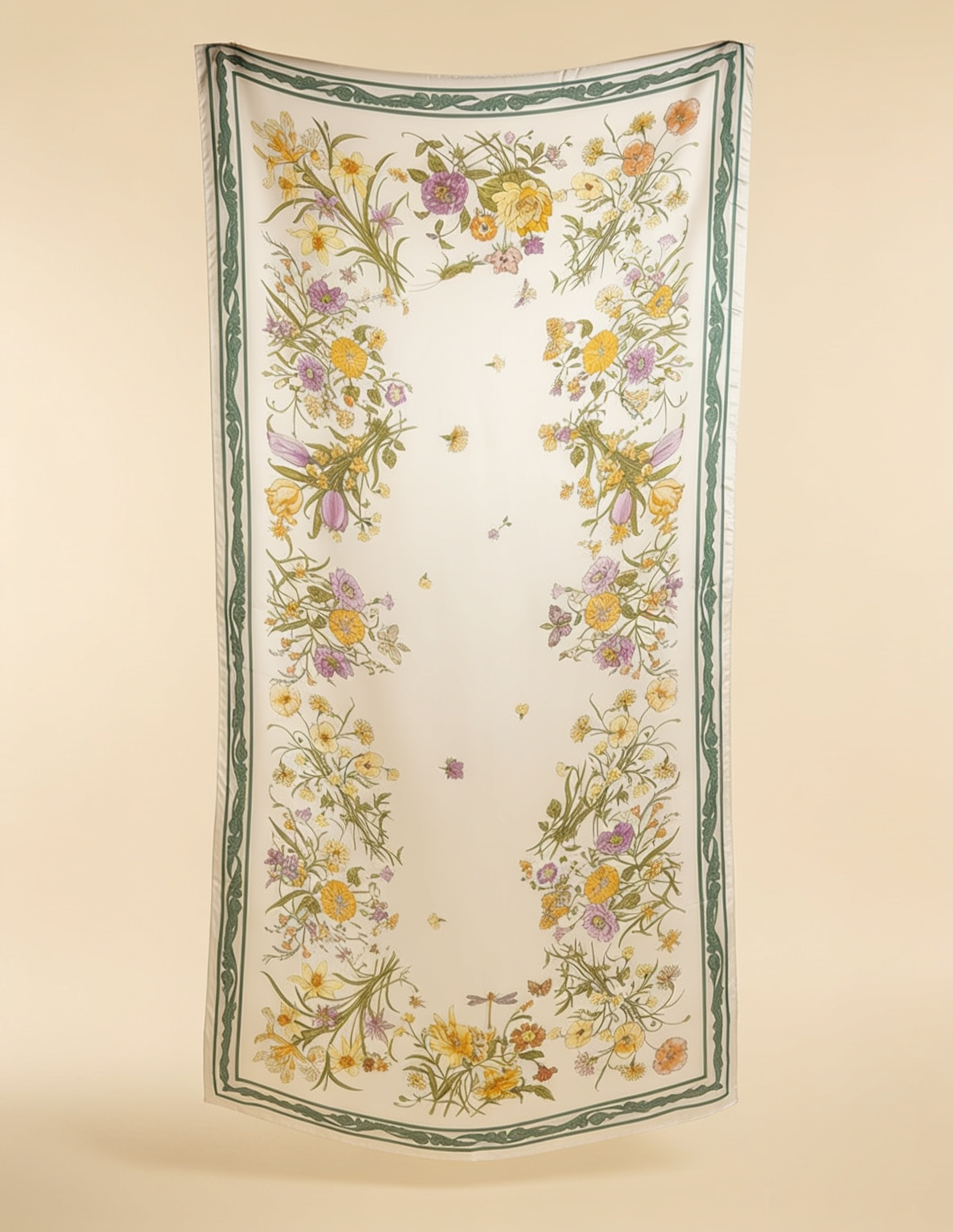 Printed Scarf 184*84  Voile