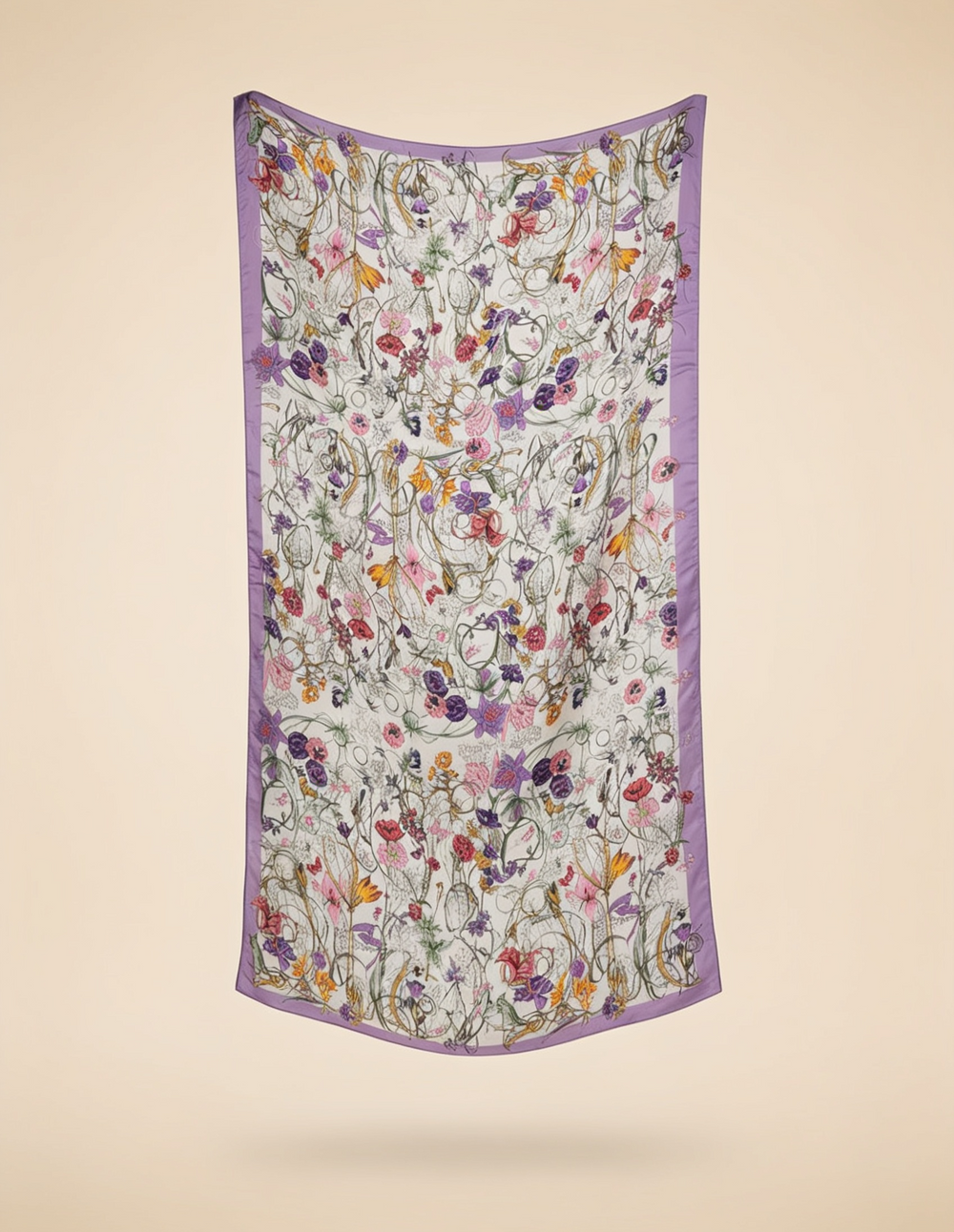 Printed Scarf 184*84  Voile