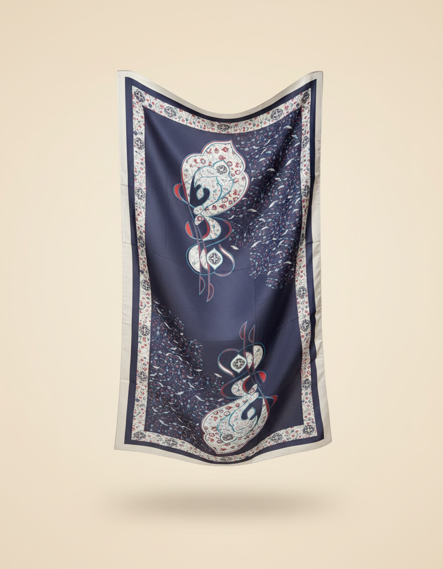 Printed Scarf 184*84  Voile
