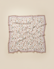Printed Shimmer Scarf 90*90  Voile