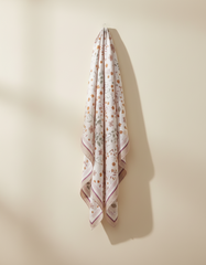 Printed Shimmer Scarf 90*90  Voile