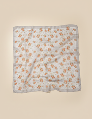 Printed Shimmer Scarf 90*90  Voile