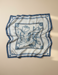 Printed Scarf 65x65  Voile