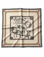 Printed Scarf 65x65  Voile