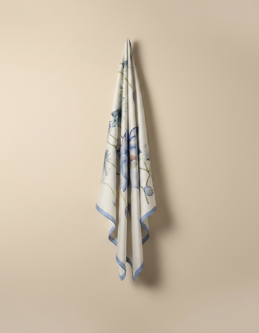 Printed Scarf 65x65  Voile