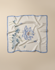 Printed Scarf 65x65  Voile