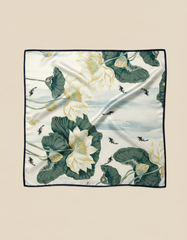 Printed Scarf 65x65  Voile