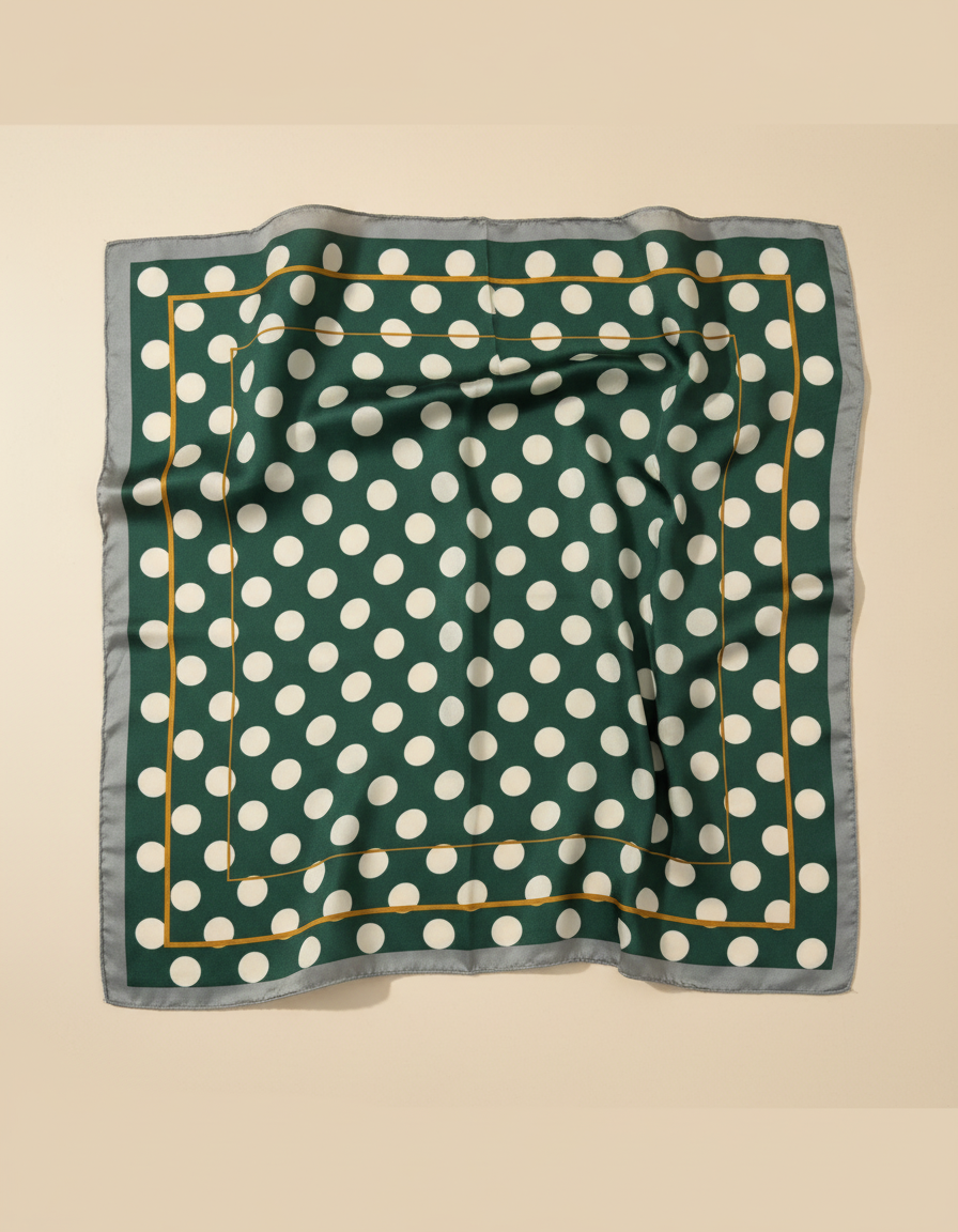 Printed Scarf 65x65  Voile