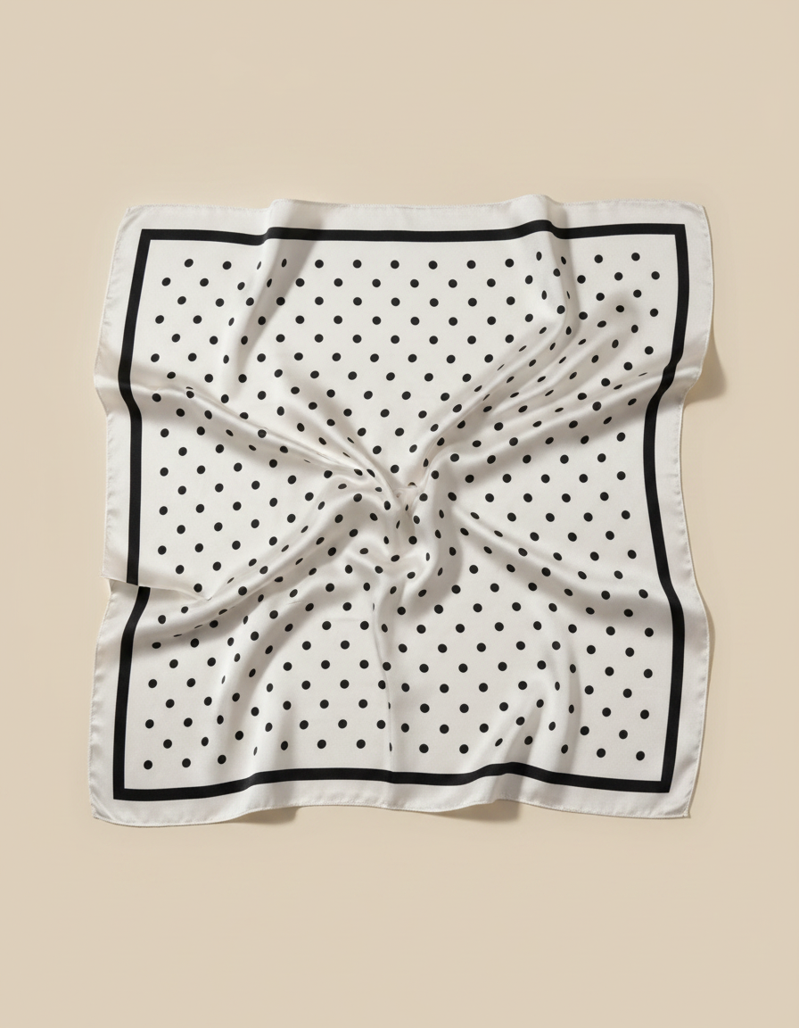Printed Scarf 65x65  Voile