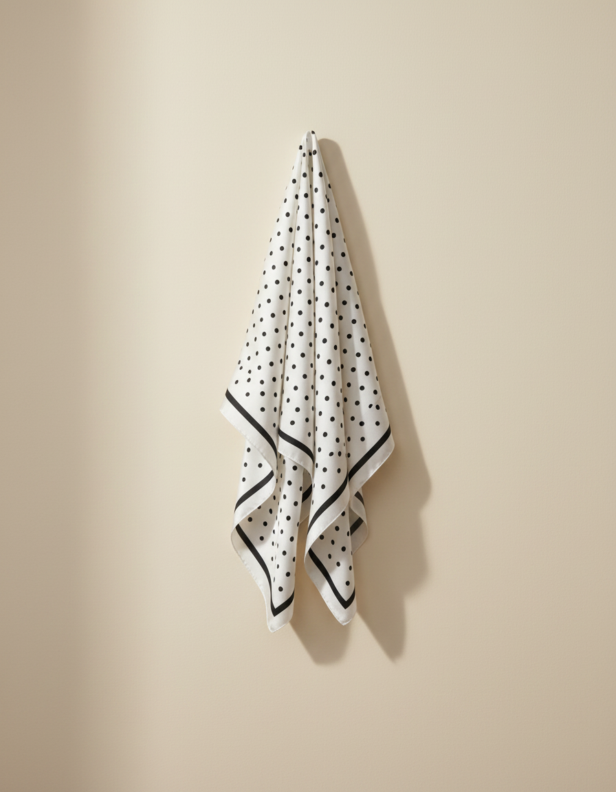 Printed Scarf 65x65  Voile