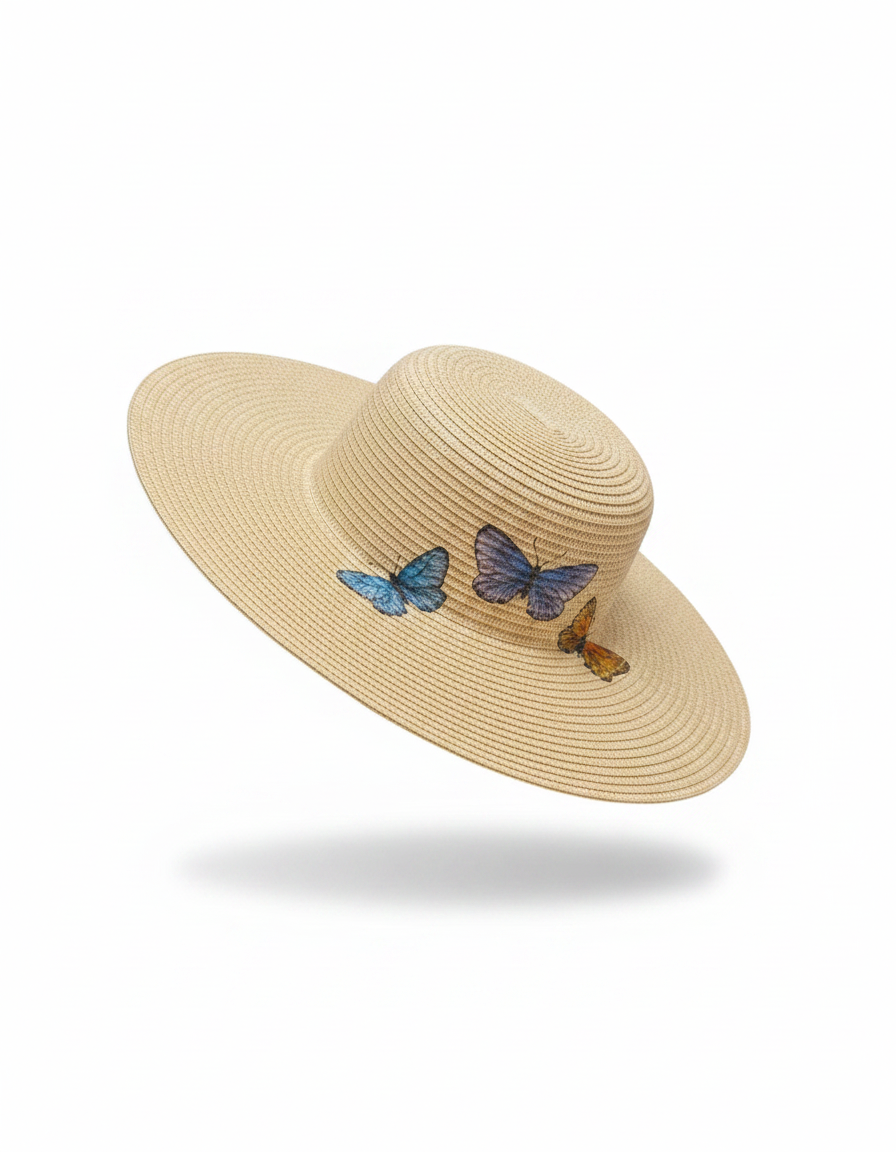 Hat+Bag Set  Voile