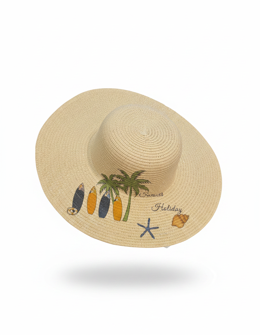 Hat+Bag Set  Voile
