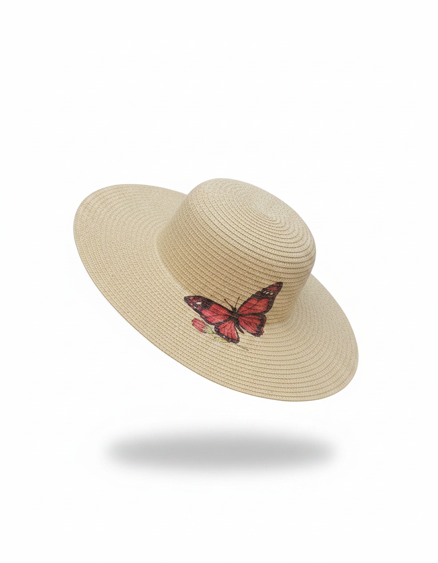 Hat+Bag Set  Voile