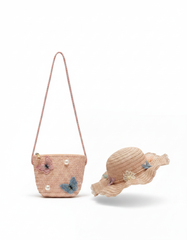 Kids Hat+Bag Set  Voile