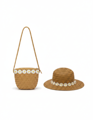 Kids Hat+Bag Set  Voile