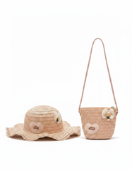 Kids Hat+Bag Set  Voile